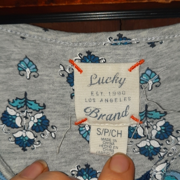 🍀3/15 Lucky Brand Floral Mini Dress - Picture 6 of 8